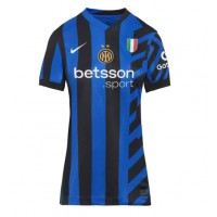 Inter Milan Alessandro Bastoni #95 Fußballbekleidung Heimtrikot Damen 2024-25 Kurzarm